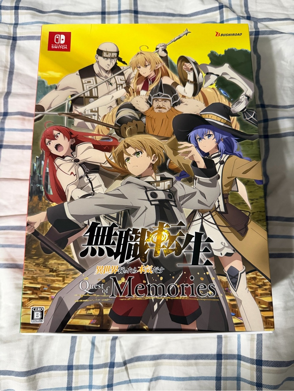 Nintendo Switch Mushoku Tensei Quest of Memories Limited Edition Game JP
